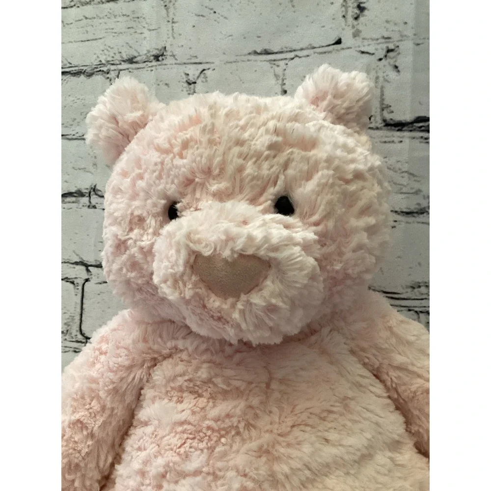 Jellycat Bartholomew Bear Large Blush Pink Plush Stuffed Animal Toy 14 inch